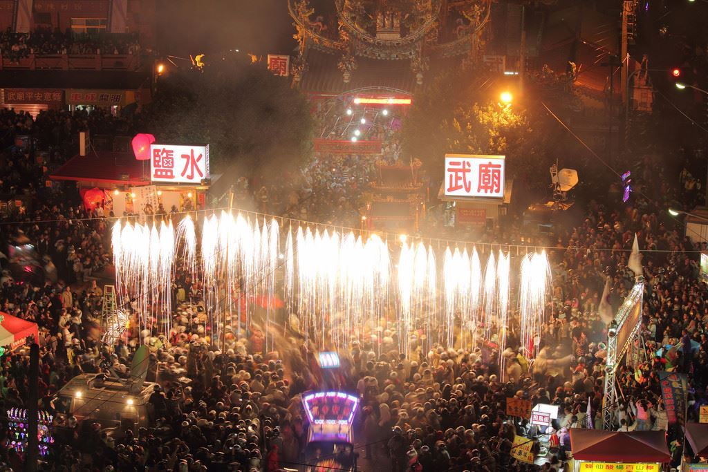 2018台南鹽水蜂炮(台南元宵燈會)