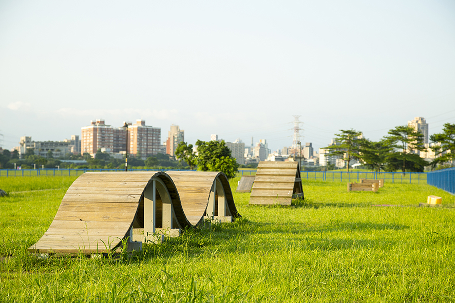 《寵物》寵物旅遊-綠寶石運動園區寵物公園 成功打造狗狗同好運動交流的平台