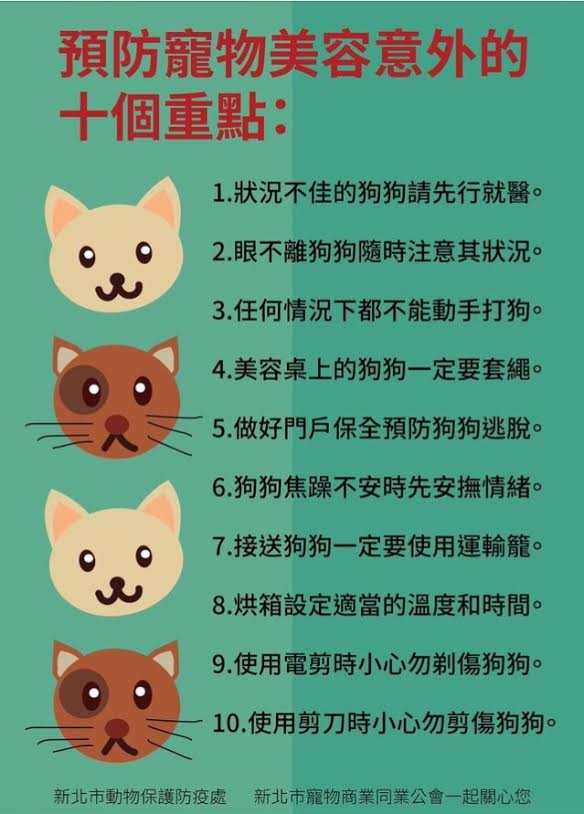 《寵物》寵物講座-美容意外的預防與處理