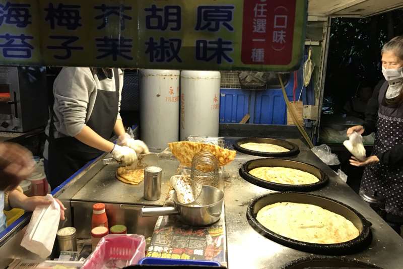 何佳佳蔥油餅(雲林斗六人文夜市)