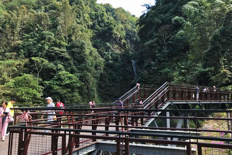 南投竹山瑞龍瀑布