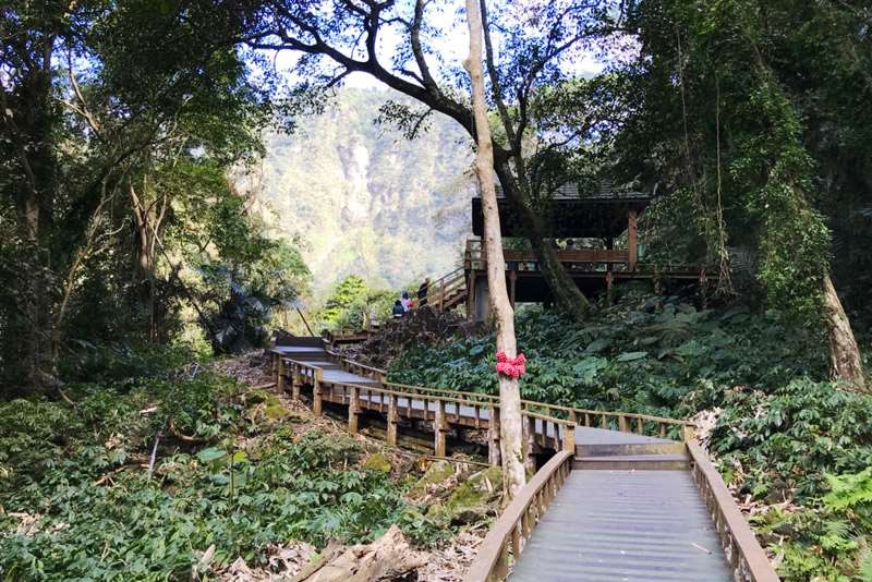 南投竹山瑞龍瀑布