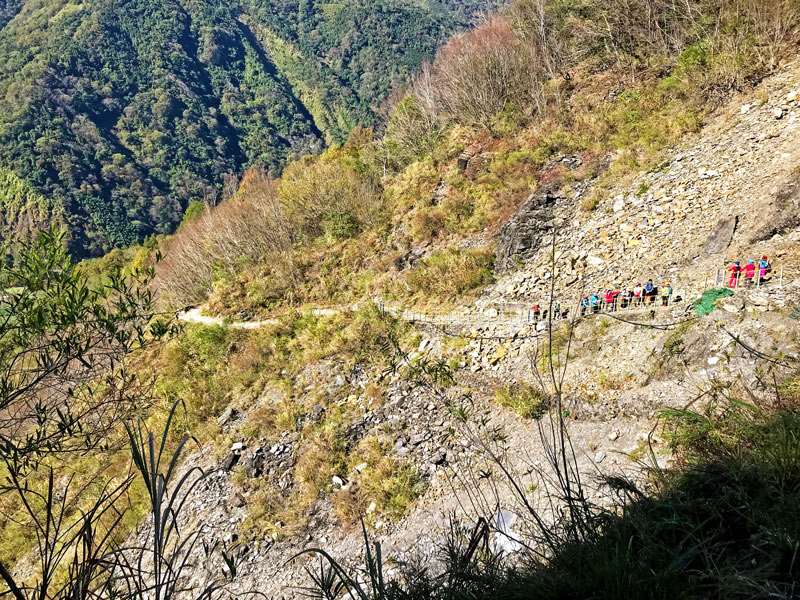 東埔八通關古道-父子斷崖、雲龍吊橋、雲龍瀑布