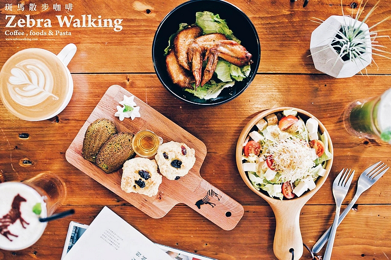 台中美食推薦-Zebra Walking Cafe斑馬散步咖啡(西區美食)
