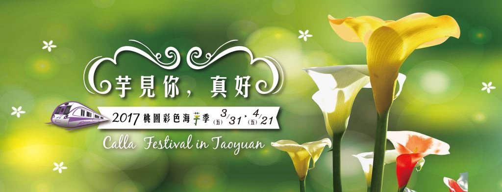 【2017桃園彩色海芋季】展期延長，把握最後賞花期