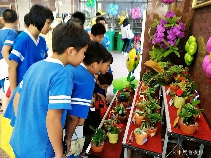 大甲區農會四健會"花"現創意成果展