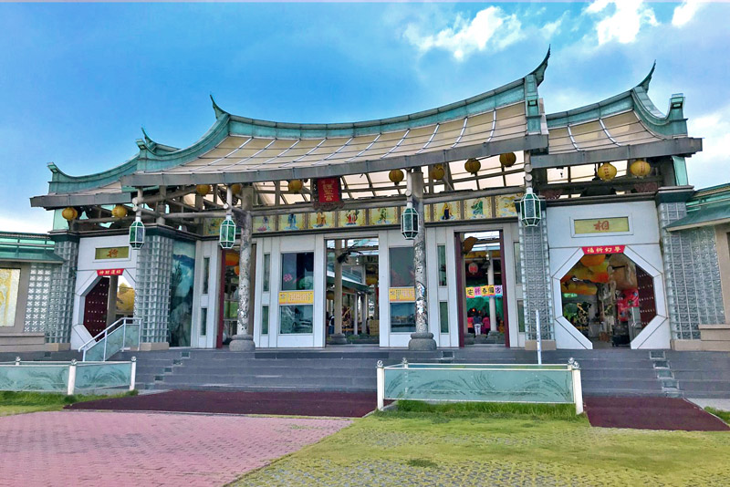 彰化玻璃媽祖廟護聖宮-全世界唯一全玻璃寺廟