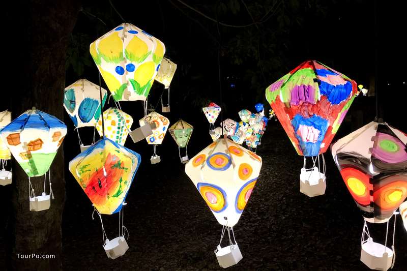 台東鐵花新聚落-鐵花村音樂聚落、臺東鐵道藝術村、彩繪熱氣球燈飾