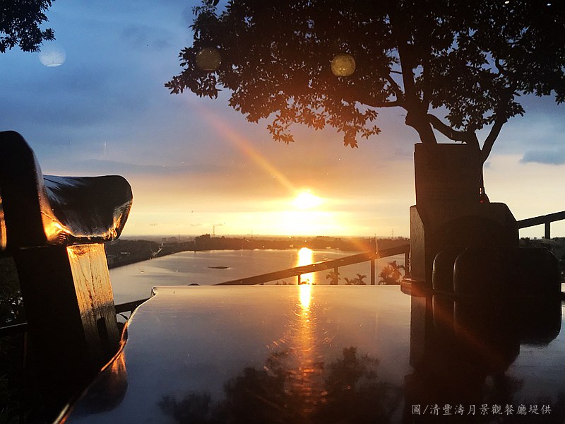 嘉義景觀餐廳-清豐濤月捕捉夕陽與夜景至高風采
