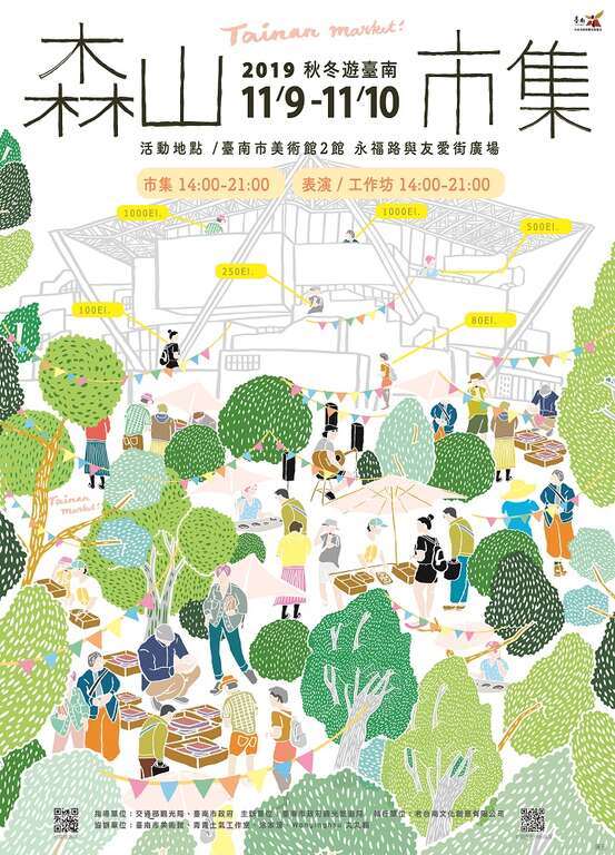 南美二館森山市集11/9-11/10開跑