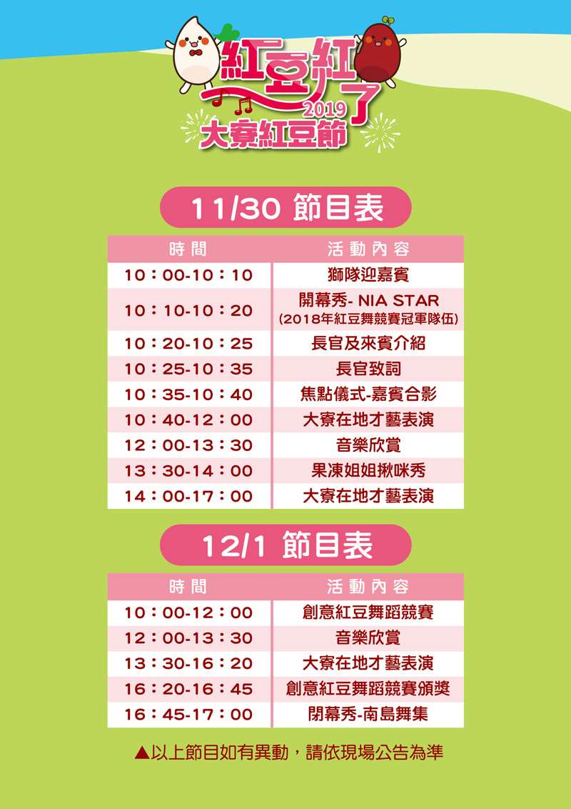 2019大寮紅豆節 紅豆紅了